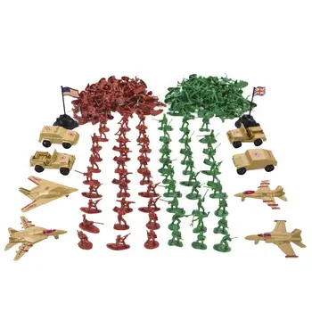 210pcs Military Action Figures Army Soldier Model Sandbox Game Educational Toys Birthday Gift for Children Kids Toddler
210pcs Military Action Figures Army Soldier Model Sandbox Game Educational Toys Birthday Gift for Children Kids Toddler