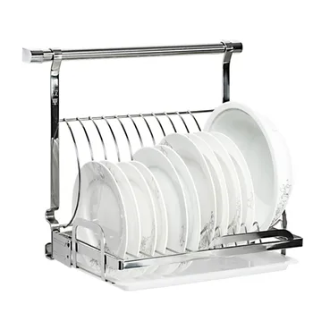 Kitchen stainless steel pendant wall-mounted storage dish rack and folding drip tray design LU4191
Kitchen stainless steel pendant wall-mounted storage dish rack and folding drip tray design LU4191