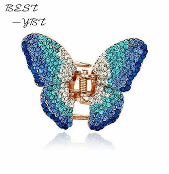 New Arrival Rhinestone Bridal Hair Hairpins Gold Plated Shine Crystal Hair Clip Fashion Bows Women Hair Accessories
New Arrival Rhinestone Bridal Hair Hairpins Gold Plated Shine Crystal Hair Clip Fashion Bows Women Hair Accessories