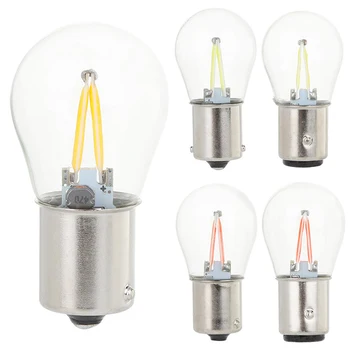 1156 BA15S 1157 BAY15D CAR LED Filament Light 2 COB Bulbs Turn Signal Tail Parking Reverse Lamp 12V DC White Warm White
1156 BA15S 1157 BAY15D CAR LED Filament Light 2 COB Bulbs Turn Signal Tail Parking Reverse Lamp 12V DC White Warm White