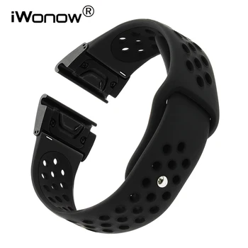Easy Fit Silicone Rubber Watchband for Garmin Fenix 5/5X/3/3HR/Forerunner 935/Approach S60 Watch Band Quick Release Wrist Strap
Easy Fit Silicone Rubber Watchband for Garmin Fenix 5/5X/3/3HR/Forerunner 935/Approach S60 Watch Band Quick Release Wrist Strap