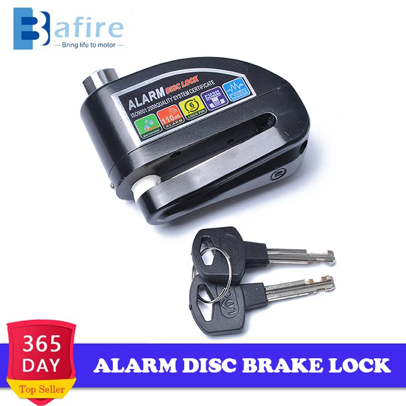 Motorcycle Scooter Bicycle Anti-theft Wheel Disc Alarm Brake Lock Security Black Waterproof 110db Alarm Sound 6mm Pin Brake Lock
Motorcycle Scooter Bicycle Anti-theft Wheel Disc Alarm Brake Lock Security Black Waterproof 110db Alarm Sound 6mm Pin Brake Lock