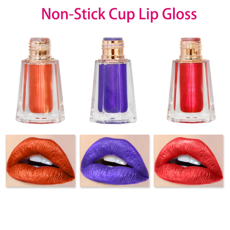 New Arrival 7 Colors Metallic Mist Shimmer Non-stick Cup Lip Gloss Liquid Lipstick Moisturizing Tattoo Lip Gloss Cosmetics
New Arrival 7 Colors Metallic Mist Shimmer Non-stick Cup Lip Gloss Liquid Lipstick Moisturizing Tattoo Lip Gloss Cosmetics