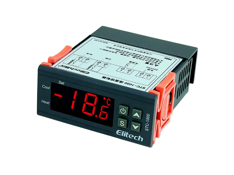 Original STC-1000 Temperature Controller STC 1000 Thermostat Aquarium NTC Sensor 220V
Original STC-1000 Temperature Controller STC 1000 Thermostat Aquarium NTC Sensor 220V