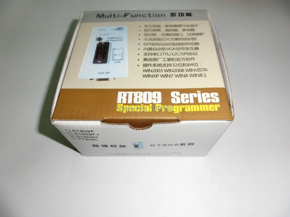 Free Shipping VGA LCD USB Programmer RT809F Serial ISP Programmer PC Repair Tools 24-25-93 serise IC RTD2120 Better then EP1130B
Free Shipping VGA LCD USB Programmer RT809F Serial ISP Programmer PC Repair Tools 24-25-93 serise IC RTD2120 Better then EP1130B