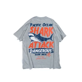 Harajuku Funny Men's T-shirts Shark Attack Print O Neck Short Sleeve Tee Shirts Fashion Street Style Hip Hop Man Tops Plus Size
Harajuku Funny Men's T-shirts Shark Attack Print O Neck Short Sleeve Tee Shirts Fashion Street Style Hip Hop Man Tops Plus Size