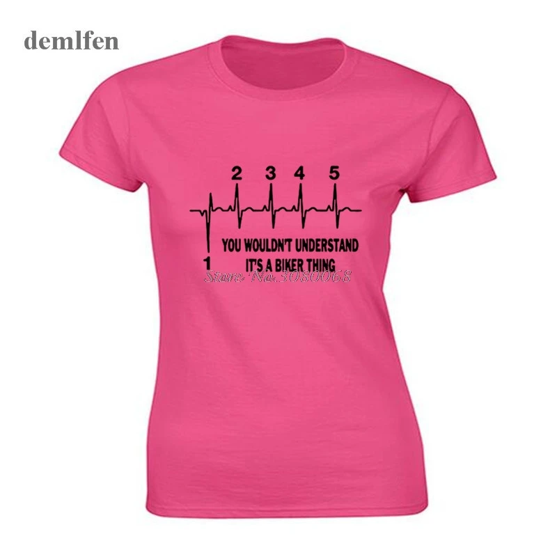 Fashion You Wouldnt Understand It's A Biker Thing Heartbeat T-shirt Women Cotton O Neck Casual Shirt Hip Hop Tees
Fashion You Wouldnt Understand It's A Biker Thing Heartbeat T-shirt Women Cotton O Neck Casual Shirt Hip Hop Tees
