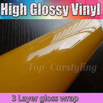Yellow Hornet 3 Layers High Gloss Adhesive Vinyl Car Wrap Sheets With Bubble Free For Die-Cuts Size:1.52x20m/roll
Yellow Hornet 3 Layers High Gloss Adhesive Vinyl Car Wrap Sheets With Bubble Free For Die-Cuts Size:1.52x20m/roll