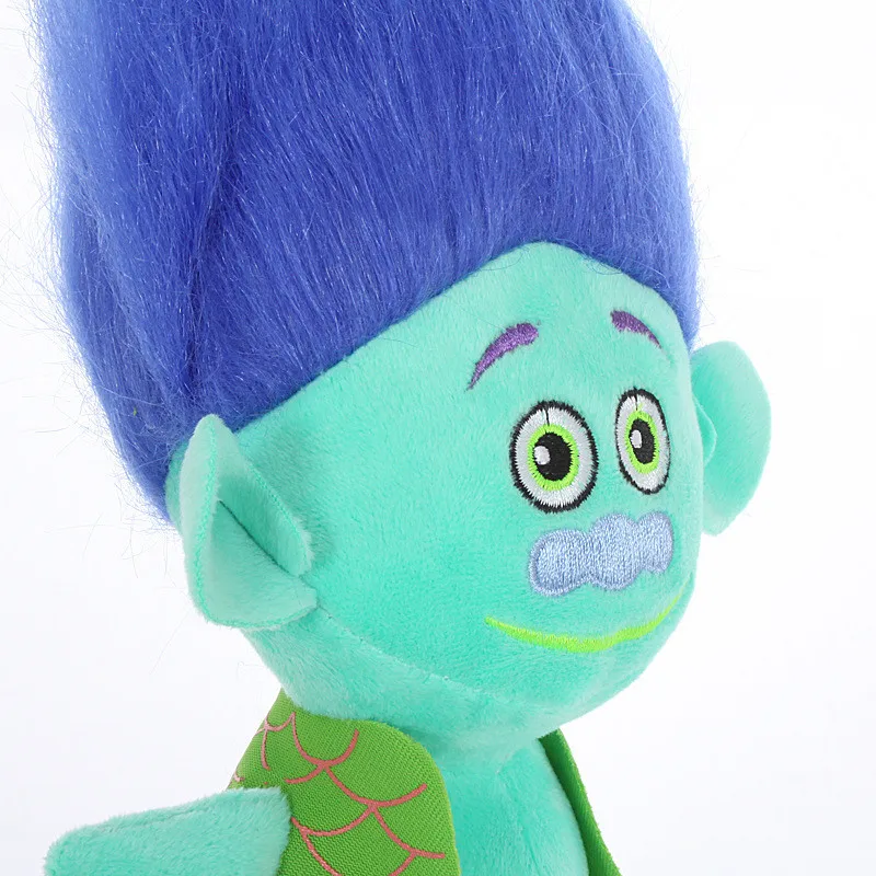 Movie Trolls Plush Toys The Good Luck Trolls Poppy Branch Peluche Dolls Kids Children Cartoon Cosplay Gift 23cm (12)