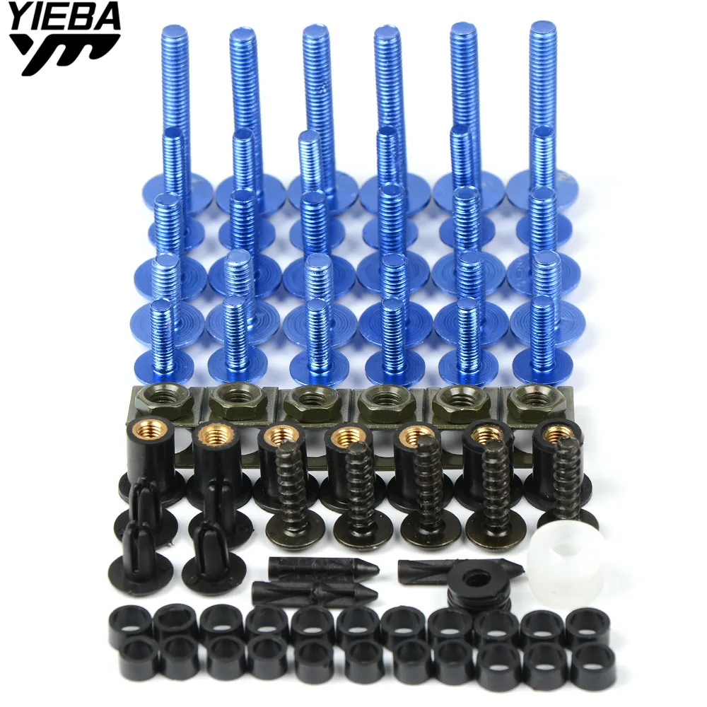 1 Sets Universal Motorcycle Fairing Bolt Screws Fastener Nut Washer For YAMAHA TDM 900 MT-125 MT125 V-MAX VMAX YBR 125 FAZER600
1 Sets Universal Motorcycle Fairing Bolt Screws Fastener Nut Washer For YAMAHA TDM 900 MT-125 MT125 V-MAX VMAX YBR 125 FAZER600