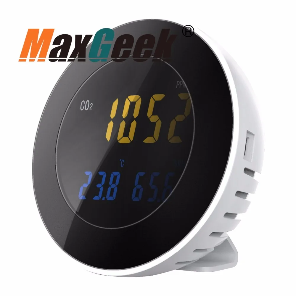3 In 1 CO2 Meter Carbon Monoxide Meter Temperature Hygrometer Digital CO2 Monitor Tester HT-501
3 In 1 CO2 Meter Carbon Monoxide Meter Temperature Hygrometer Digital CO2 Monitor Tester HT-501