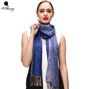 O CHUANG Blue Snake Winter Scarf Women New Fashion Luxury 180*70cm warm Long Scarves Tassels Echarpe Pashmina Wraps Shawl
O CHUANG Blue Snake Winter Scarf Women New Fashion Luxury 180*70cm warm Long Scarves Tassels Echarpe Pashmina Wraps Shawl