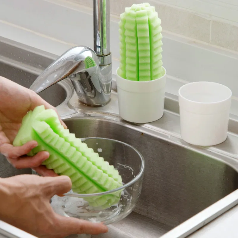 Cactus sponge cup brush kitchen wash pot brush cup small brush glass cleaning brush
Cactus sponge cup brush kitchen wash pot brush cup small brush glass cleaning brush