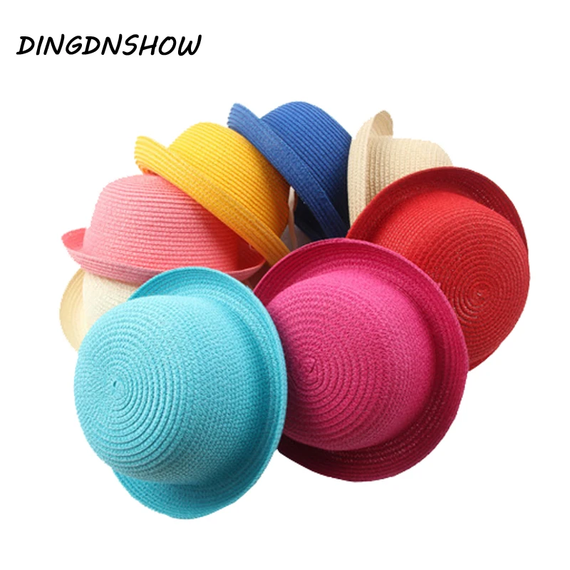 2017 Fashion Children Straw Hat Baby Lovely Summer Style Sun Hat for Kids Girls and Boys Lovely Solid Floppy Beach Cap
2017 Fashion Children Straw Hat Baby Lovely Summer Style Sun Hat for Kids Girls and Boys Lovely Solid Floppy Beach Cap