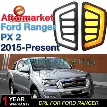 Car styling Halogen fog lights Car Black 2pcs Front Bumper Fog Light Cover Daytime running lights for FORD RANGER 2015 2016 DRL
Car styling Halogen fog lights Car Black 2pcs Front Bumper Fog Light Cover Daytime running lights for FORD RANGER 2015 2016 DRL