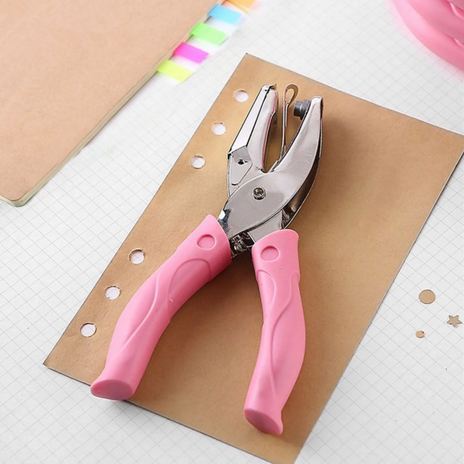 Manual Metal Single Hole Punch Puncher with Silicone Handle for Office School Home Paper Scrapbook Notebook Greeting Cards
Manual Metal Single Hole Punch Puncher with Silicone Handle for Office School Home Paper Scrapbook Notebook Greeting Cards