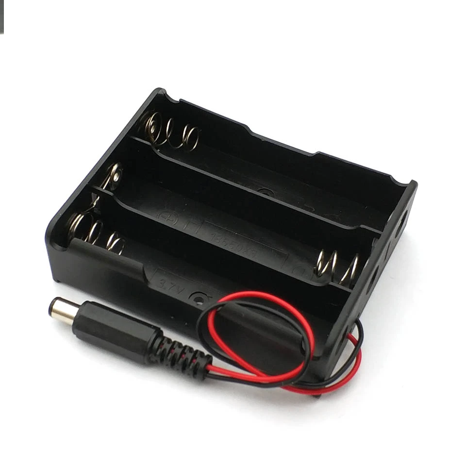 MasterFire 40pcs/lot 18650 Battery Holder Plastic Battery Holder Storage Box Case For 3x18650 With DC5.5 * 2.1mm Power Plug
MasterFire 40pcs/lot 18650 Battery Holder Plastic Battery Holder Storage Box Case For 3x18650 With DC5.5 * 2.1mm Power Plug