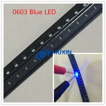 0603 SMT Chip Bulb (1608) Blue SMD 20mA 3V LED Light 1000pcs Emitting Diode Lamp Surface Mount LED SMT Electronics Components
0603 SMT Chip Bulb (1608) Blue SMD 20mA 3V LED Light 1000pcs Emitting Diode Lamp Surface Mount LED SMT Electronics Components
