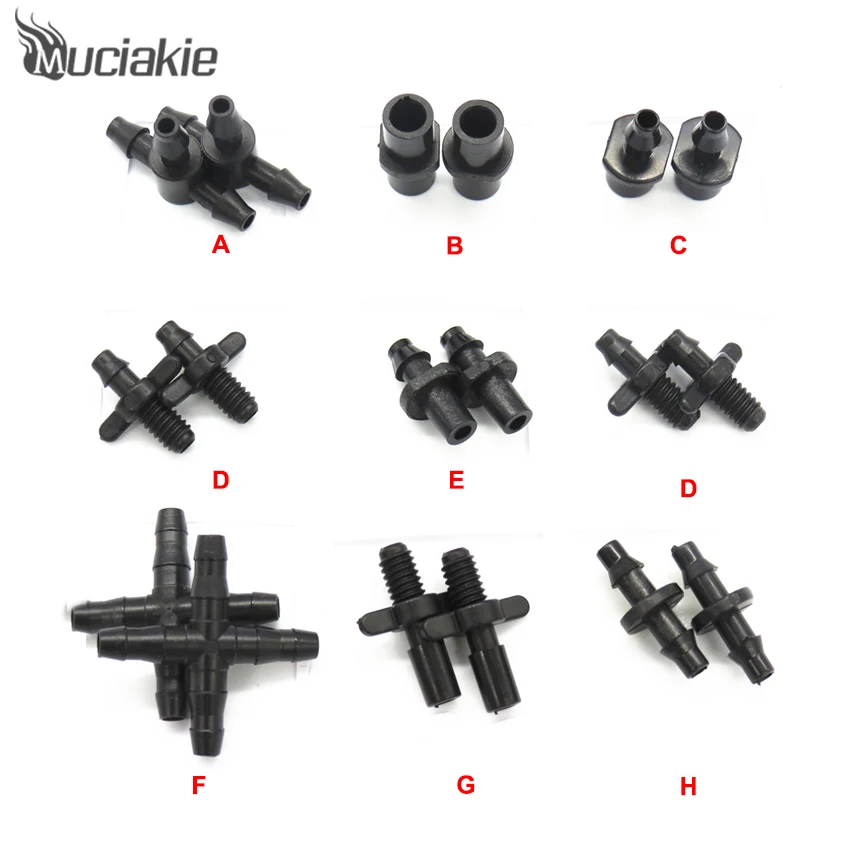 MUCIAKIE 20pcs Garden Watering Connectors 3-way 4-way Shunt Connector Inner Cone Barbs Male Thread Barbed Fittings
MUCIAKIE 20pcs Garden Watering Connectors 3-way 4-way Shunt Connector Inner Cone Barbs Male Thread Barbed Fittings