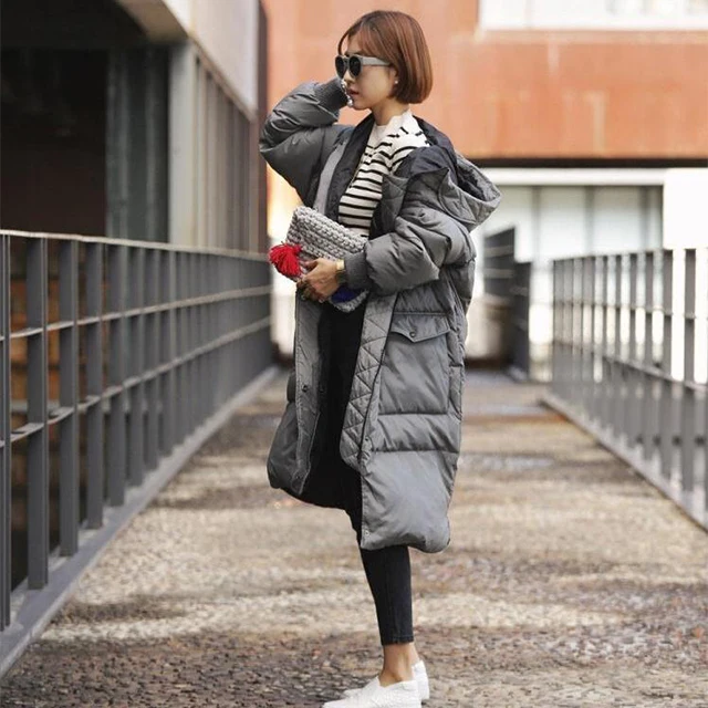 2019 Fashion Women Winter Long Down Jackets Warm Overcoat Loose Hooded Bread Coat Female Casual Parka Oversized Cotton Coat
2019 Fashion Women Winter Long Down Jackets Warm Overcoat Loose Hooded Bread Coat Female Casual Parka Oversized Cotton Coat
