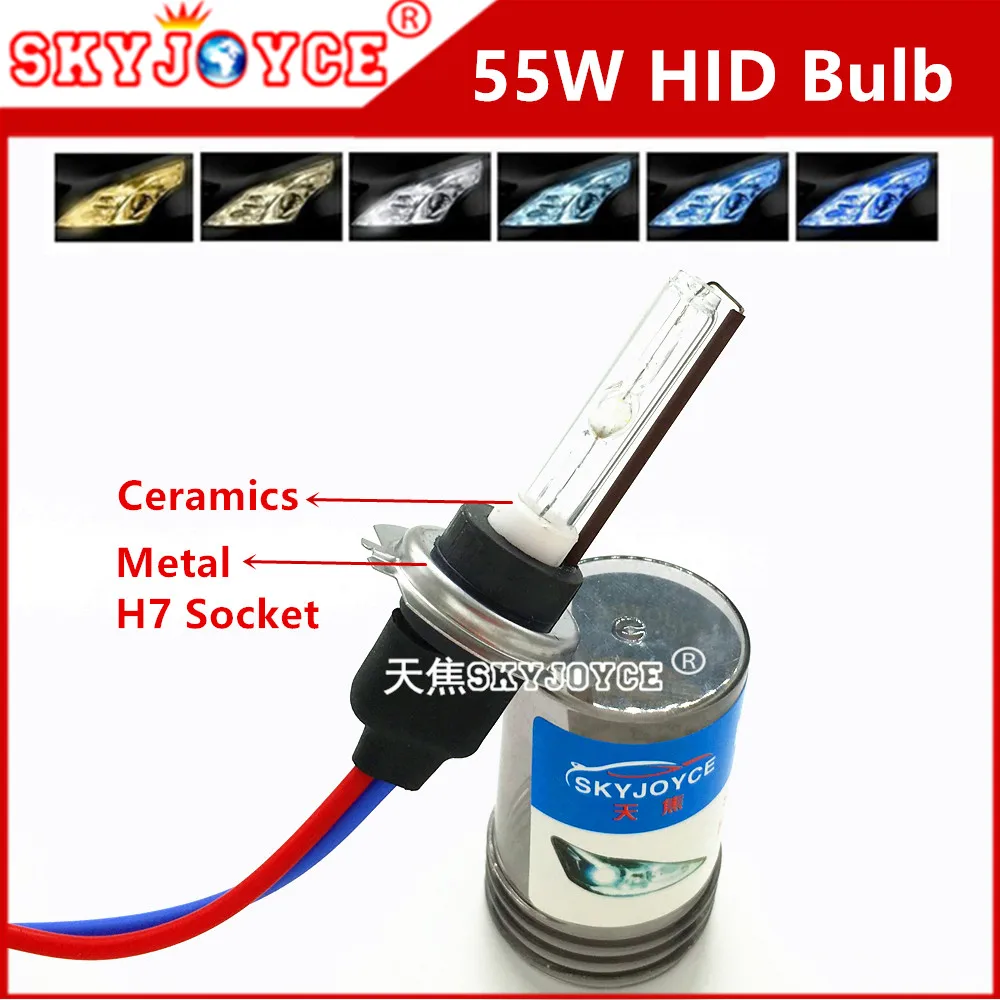2X hid xenon bulb AC12V 55W H7 metal base socket ceramic H3 3000K gold yellow fog light 4300K 5000K 8000K 6000K car styling hid
2X hid xenon bulb AC12V 55W H7 metal base socket ceramic H3 3000K gold yellow fog light 4300K 5000K 8000K 6000K car styling hid
