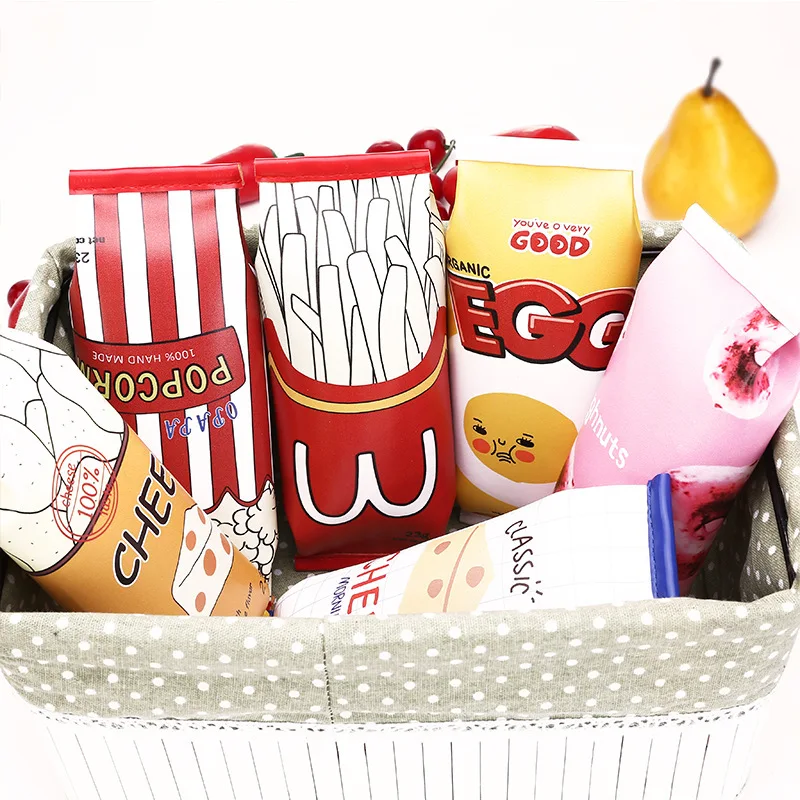 Pencil Bag South Korean Creative And Simple Snacks Small Fresh student children cute receive pencil case For Boys And Girls
Pencil Bag South Korean Creative And Simple Snacks Small Fresh student children cute receive pencil case For Boys And Girls