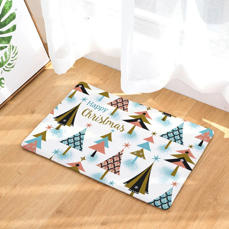 Comwarm Home Decorative Anti-Slip Floor Carpet Colorful Cartoon Christmas Tree Leaves Ball Geometric Door Mat Kitchen Car Rugs
Comwarm Home Decorative Anti-Slip Floor Carpet Colorful Cartoon Christmas Tree Leaves Ball Geometric Door Mat Kitchen Car Rugs