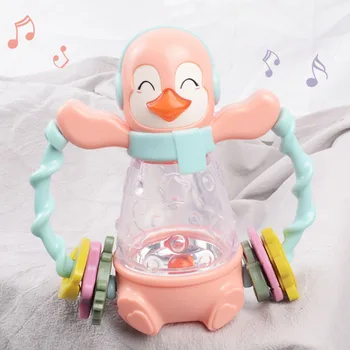 Colors Random Baby Comfort Toy Newborn Rattle Animal Music Hand Catching Bell Infant Early Education Enlightenment Toy
Colors Random Baby Comfort Toy Newborn Rattle Animal Music Hand Catching Bell Infant Early Education Enlightenment Toy