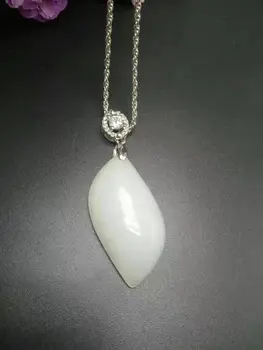 Koraba Fine Jewelry Beautiful Natural Hetian White Jade Hand-carved Drops Shape Pendant Necklace Free Shipping
Koraba Fine Jewelry Beautiful Natural Hetian White Jade Hand-carved Drops Shape Pendant Necklace Free Shipping