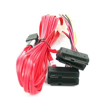 10pcs/lot Cablecc LSI / 3Ware Molex Mini SAS Cable SFF-8087 to SFF-8482 Power x 4 SAS
10pcs/lot Cablecc LSI / 3Ware Molex Mini SAS Cable SFF-8087 to SFF-8482 Power x 4 SAS