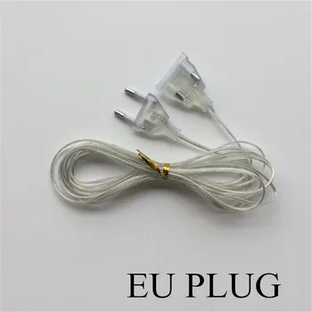 3M Extender EU plug 220V for LED String Christmas Lights Garden Home Wedding Party Decoration
3M Extender EU plug 220V for LED String Christmas Lights Garden Home Wedding Party Decoration