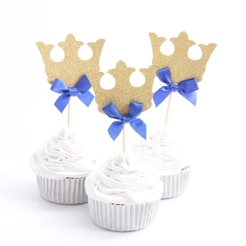 10pcs/lot Prince Crown Cupcake Topper Pick Theme Cartoon Party Supplies Baby Kids Boy Girl Birthday Party Decorations
10pcs/lot Prince Crown Cupcake Topper Pick Theme Cartoon Party Supplies Baby Kids Boy Girl Birthday Party Decorations