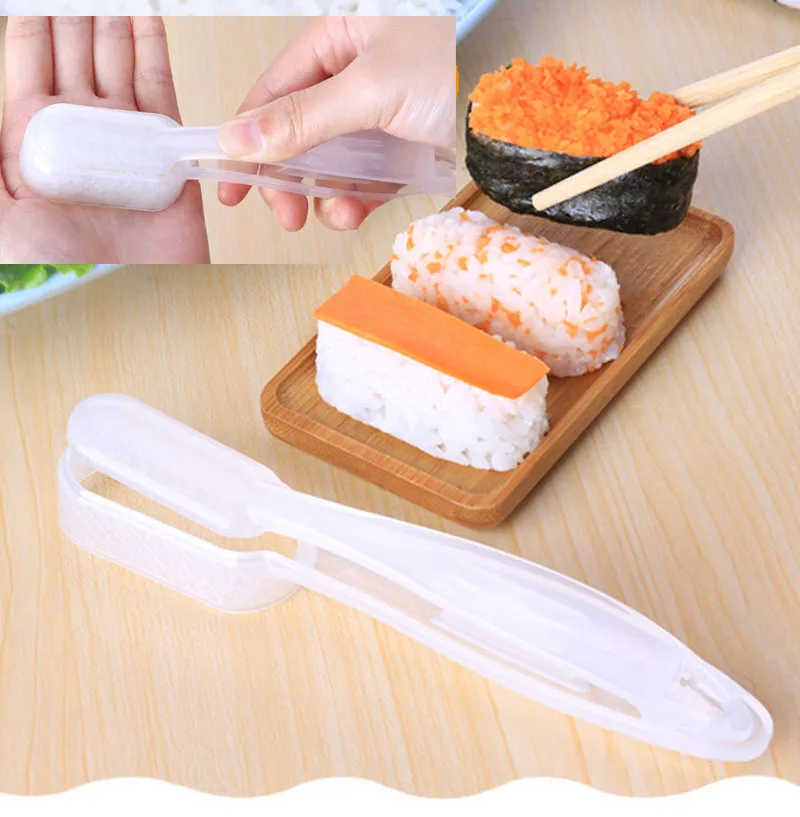 1pc Sushi Mold Sushi Making Tools Rice Ball Maker DIY Sushi Maker Onigiri Rice Mold Food Press Kitchen Bento Accessories
1pc Sushi Mold Sushi Making Tools Rice Ball Maker DIY Sushi Maker Onigiri Rice Mold Food Press Kitchen Bento Accessories