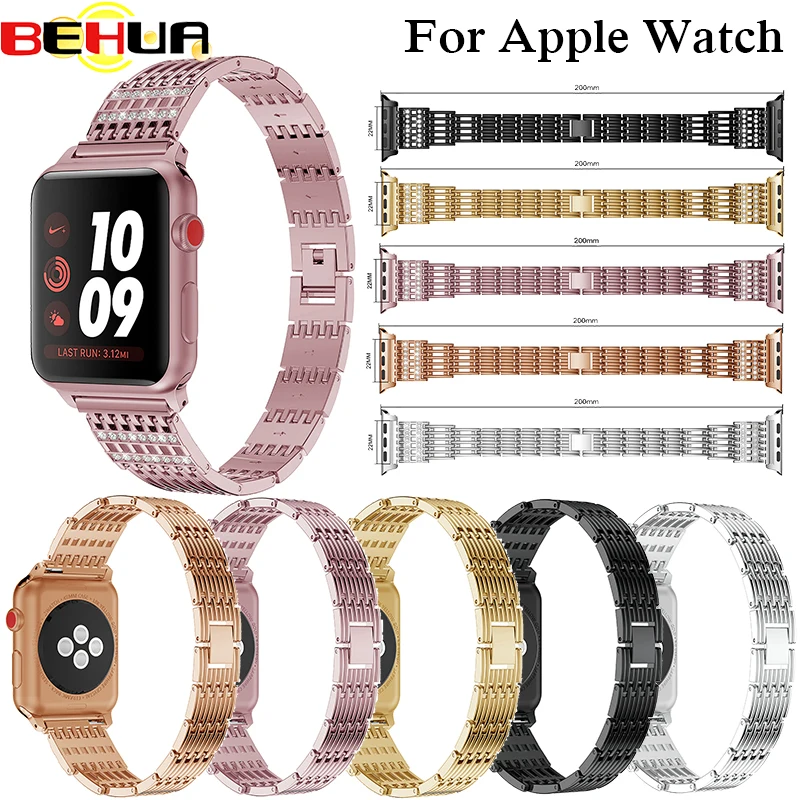 New Watch band for Apple Watch Bands 38mm/42mm Adjustable Stainless Steel Watch Strap for iwatch series 3 2 1 Bracelet wristband
New Watch band for Apple Watch Bands 38mm/42mm Adjustable Stainless Steel Watch Strap for iwatch series 3 2 1 Bracelet wristband