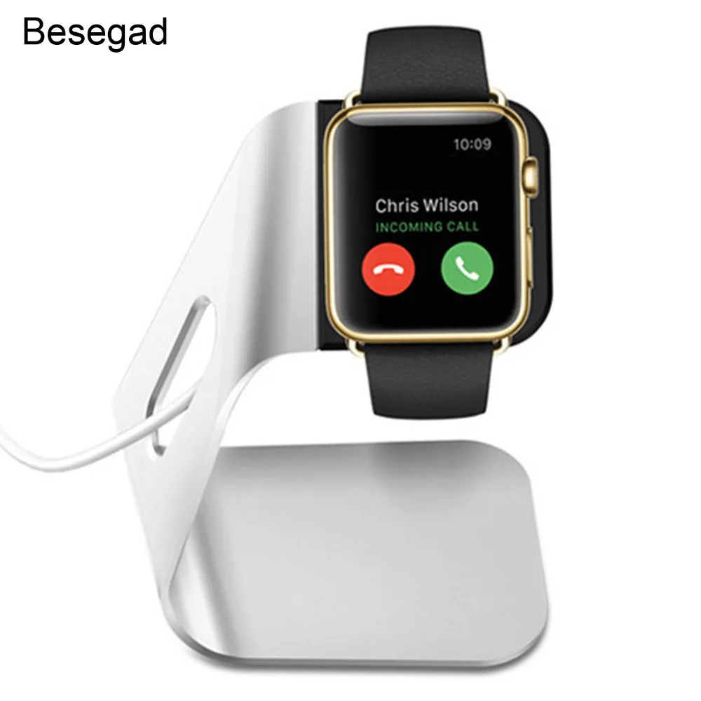 Besegad Universal Aluminum Alloy Charging Stand Holder Bracket Charger Dock for Apple Watch iWatch i Wach iWach Series 1 2 3 4
Besegad Universal Aluminum Alloy Charging Stand Holder Bracket Charger Dock for Apple Watch iWatch i Wach iWach Series 1 2 3 4