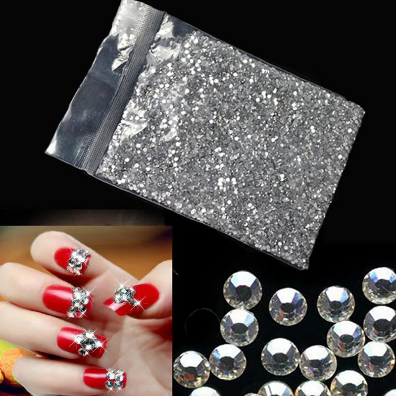 1440 Pcs Nail Rhinestone Wheel HBG 1.6mm/2mm Crystal Clear Flatback DIY Rhinestone Nails Art Decor YF2017
1440 Pcs Nail Rhinestone Wheel HBG 1.6mm/2mm Crystal Clear Flatback DIY Rhinestone Nails Art Decor YF2017