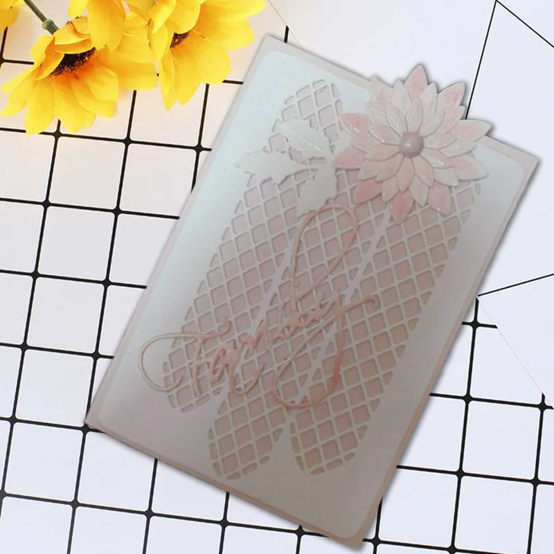 Lattice window Grid Background Square Metal Cutting Dies Stencils for DIY Scrapbooking Album Paper Cards Decorative 15.5*5.8CM
Lattice window Grid Background Square Metal Cutting Dies Stencils for DIY Scrapbooking Album Paper Cards Decorative 15.5*5.8CM