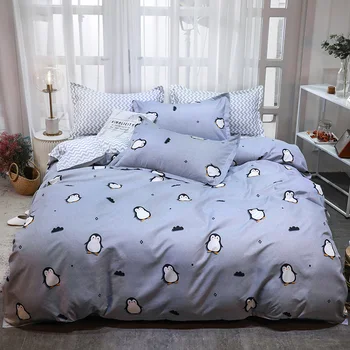 Cartoon Bedding Sets Penguin Simple Bedclothes kid Quilt Cover twin full queen king Flat Sheet Pillow Cases cute duvet cover set
Cartoon Bedding Sets Penguin Simple Bedclothes kid Quilt Cover twin full queen king Flat Sheet Pillow Cases cute duvet cover set