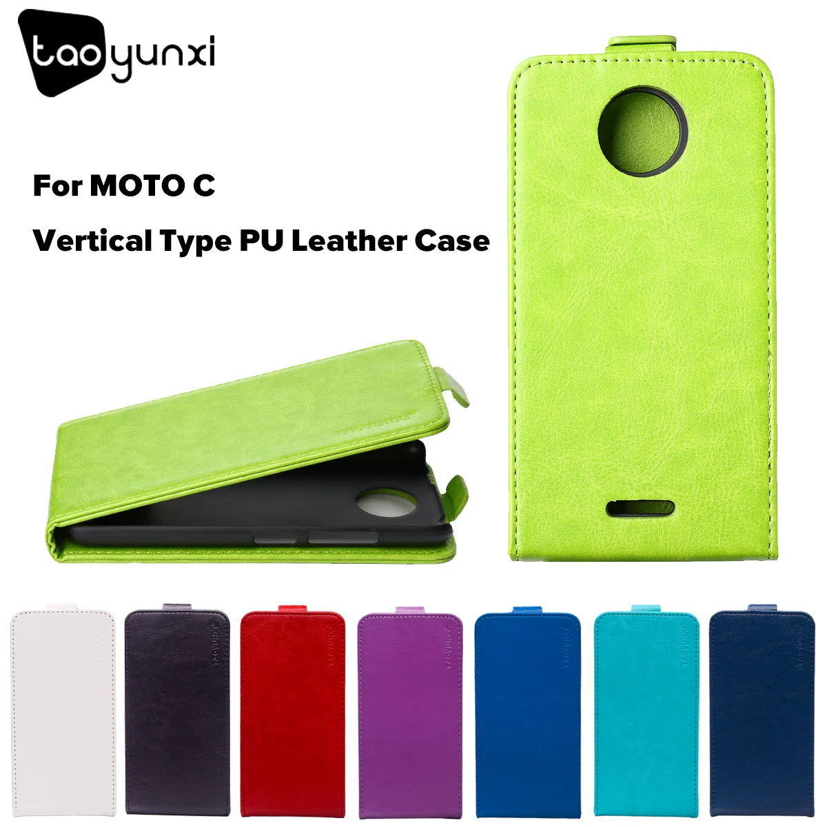 TAOYUNXI Flip Phone Case Cover For Motorola Moto C XT1750 Flip Case XT1755 XT1758 XT1756 XT1754 5.0 inch Cover Solid PU Leather
TAOYUNXI Flip Phone Case Cover For Motorola Moto C XT1750 Flip Case XT1755 XT1758 XT1756 XT1754 5.0 inch Cover Solid PU Leather