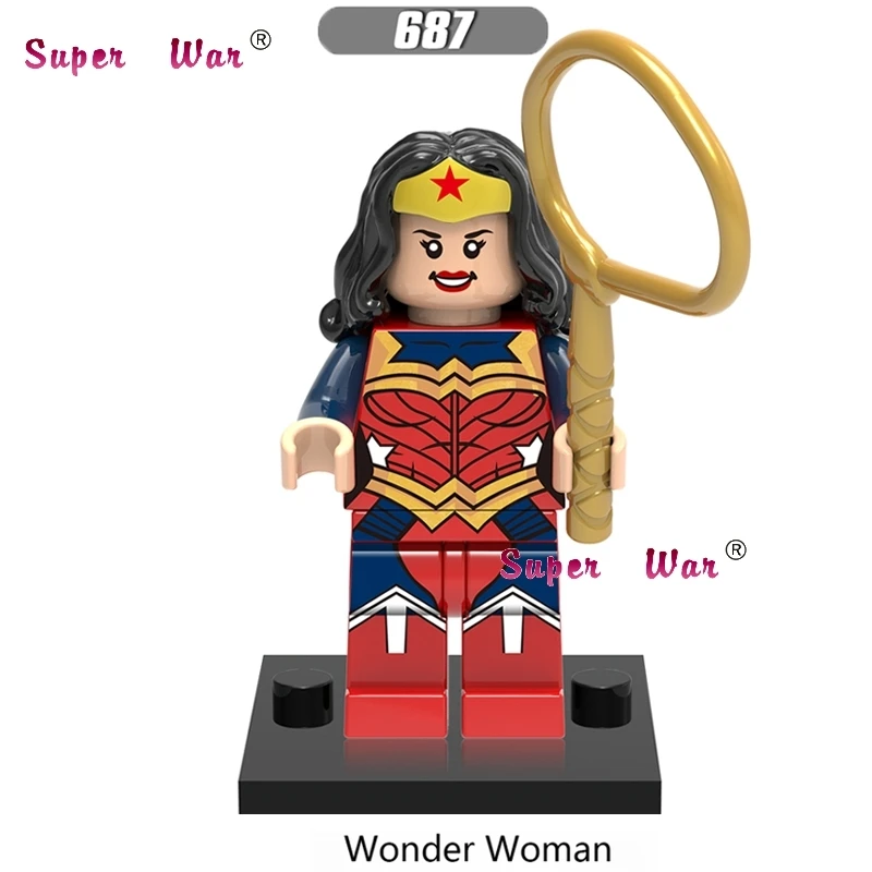 Single super heroes dc comics Justice League Wonder Woman Batman building blocks models bricks toys for children kits
Single super heroes dc comics Justice League Wonder Woman Batman building blocks models bricks toys for children kits