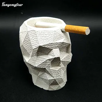 Silicone mold geometry skull ashtray concrete 3D silicone mold diy resin plaster mold home decoration tools
Silicone mold geometry skull ashtray concrete 3D silicone mold diy resin plaster mold home decoration tools