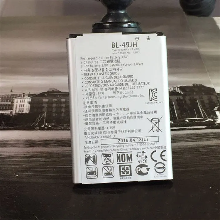 BL 49JH батареи для мобильного телефона ALLCCX LG K120 Spree K120AR K120E K121 K130 K130E K4 Optimus Zone 3 VS425