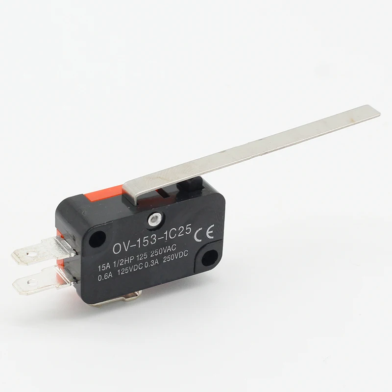 10pcs/lot OV-153-1C25 Limit Switches Long Straight Hinge Lever Type SPDT Micro Switch Mayitr For Electronic Measuring Appliance
10pcs/lot OV-153-1C25 Limit Switches Long Straight Hinge Lever Type SPDT Micro Switch Mayitr For Electronic Measuring Appliance
