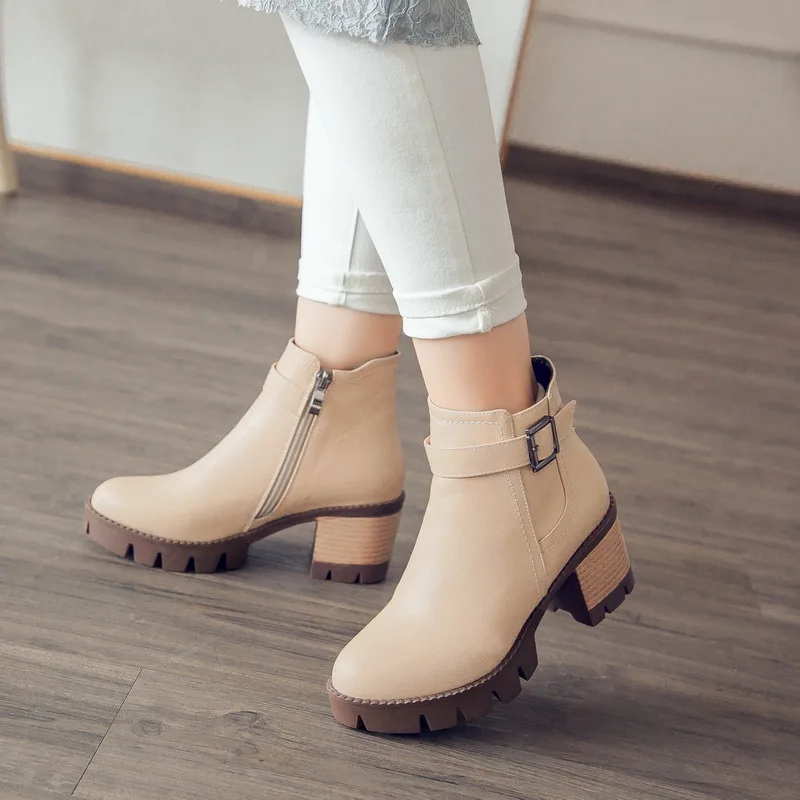 Fashion Women Tassel Lace up round Toe Square Heels Autumn Spring Scrub Ankle Boots Wholesale on Behalf of Foreign Trade Spring
Fashion Women Tassel Lace up round Toe Square Heels Autumn Spring Scrub Ankle Boots Wholesale on Behalf of Foreign Trade Spring