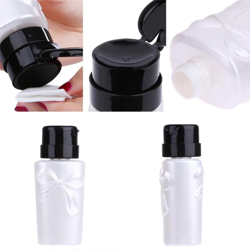 230ML Empty Pump Liquid Alcohol Press Nail Polish Remover Cleaner Bottle Dispenser Make Up Refillable Container
230ML Empty Pump Liquid Alcohol Press Nail Polish Remover Cleaner Bottle Dispenser Make Up Refillable Container