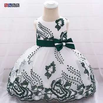 1PC Big Embroidery Flowers Bowknot Baby Girl Princess Dress Infant Birthday Dress Flower Girl Evening Suit Photo Shoot Prop
1PC Big Embroidery Flowers Bowknot Baby Girl Princess Dress Infant Birthday Dress Flower Girl Evening Suit Photo Shoot Prop
