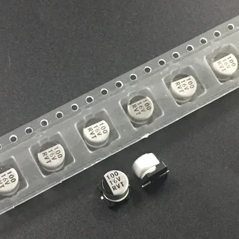 10pcs 100uF 16V TaiWan RVT series 6.3x5.4mm 16V100uF Chip type SMD Audio Electrolytic Capacitor
10pcs 100uF 16V TaiWan RVT series 6.3x5.4mm 16V100uF Chip type SMD Audio Electrolytic Capacitor