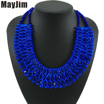 2018 New Statement Fashion Necklace Women Vintage Collar Chain Big Bead Handmade Crystal Choker Necklaces & Pendants Bijoux
2018 New Statement Fashion Necklace Women Vintage Collar Chain Big Bead Handmade Crystal Choker Necklaces & Pendants Bijoux