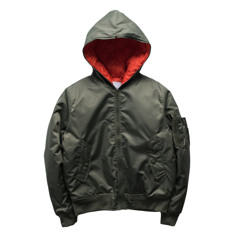 European fashion men High street autumn winter solid hooded jackets bomber jacket pocke thicker coat Warm Cool Jacket Plus size
European fashion men High street autumn winter solid hooded jackets bomber jacket pocke thicker coat Warm Cool Jacket Plus size