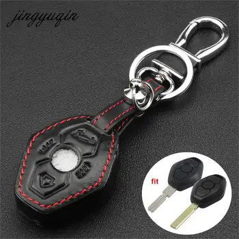jingyuqin Leather Car Key Cover For BMW X3 X5 Z3 Z4 3 5 7 Series E38 E39 E46 E83 Keys Protection Case Chain FOB Bag
jingyuqin Leather Car Key Cover For BMW X3 X5 Z3 Z4 3 5 7 Series E38 E39 E46 E83 Keys Protection Case Chain FOB Bag